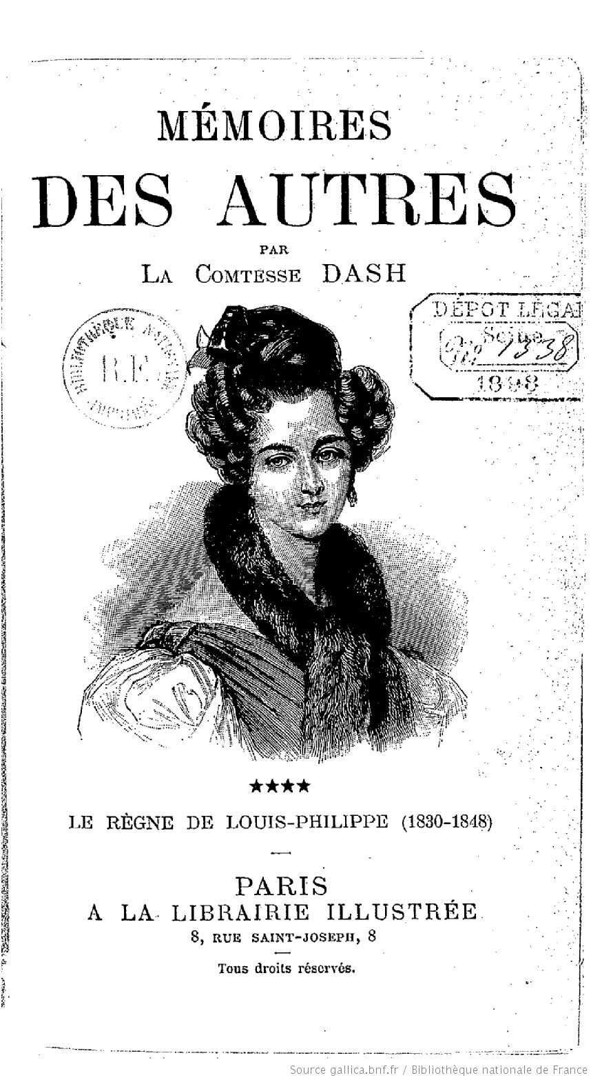 Une Chroniqueuse Mondaine Au Second Empire La Comtesse Dash