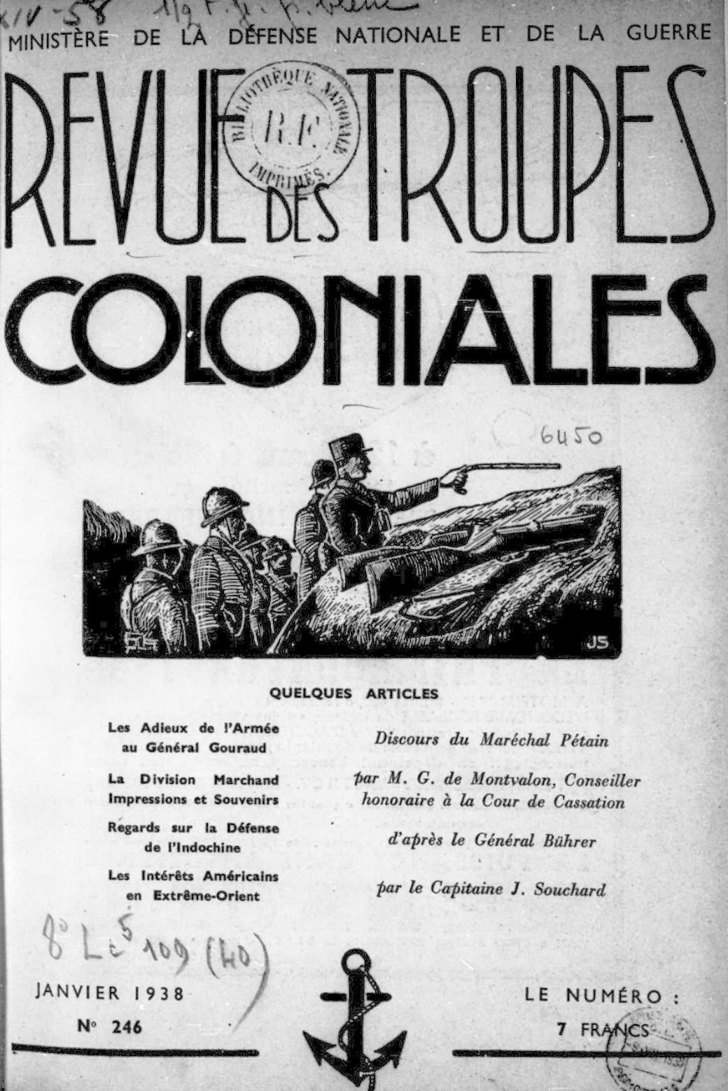 Revue Des Troupes Coloniales Retronews Le Site De Presse De La Bnf