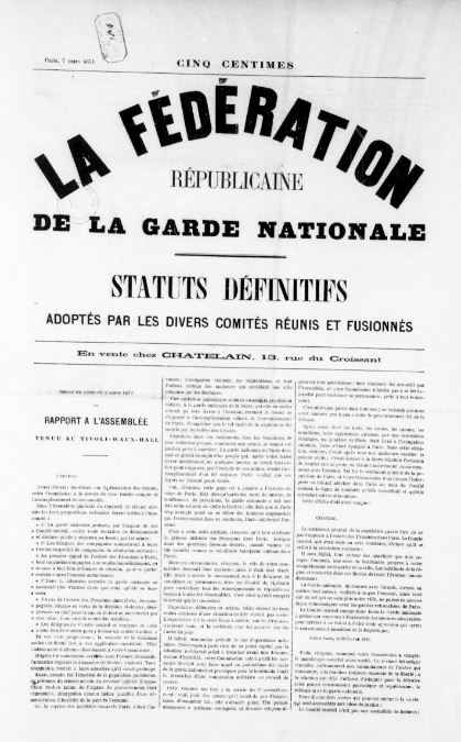 Fédération de la garde nationale