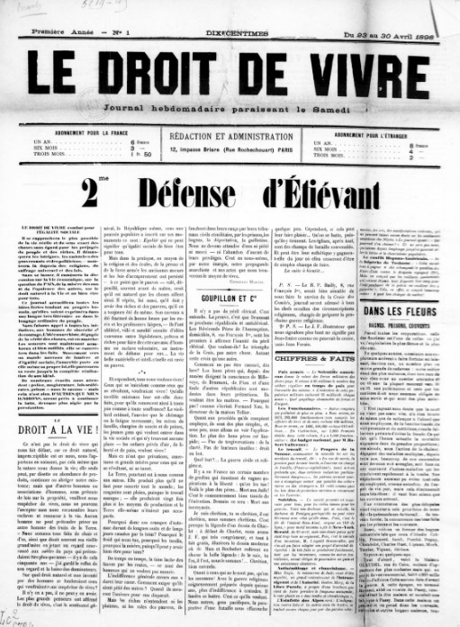 Le Droit de vivre (1898)