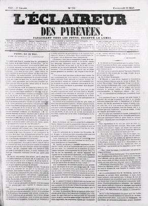 L'Éclaireur des Pyrénées (1848-1851)