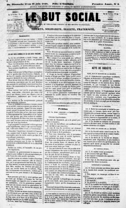 Le But social (1848)