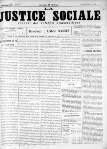 La Justice sociale (1893-1906)