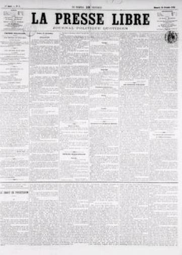 La Presse libre (1868-1869)