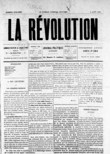 La Révolution (1880)