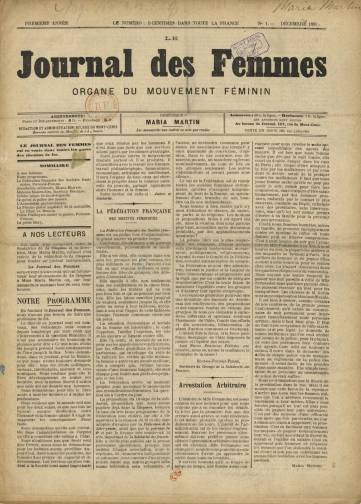 Le Journal des Femmes (1891-1911)