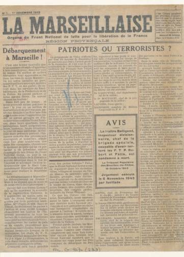 La Marseillaise (1943-1944)