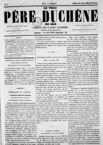 Le Vrai Père Duchêne de 1848