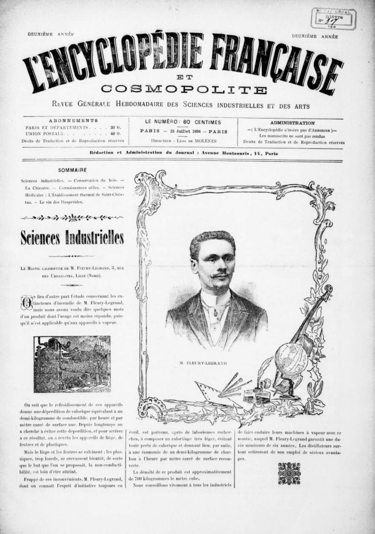 L'Encyclopédie française et cosmopolite (1893-1895)